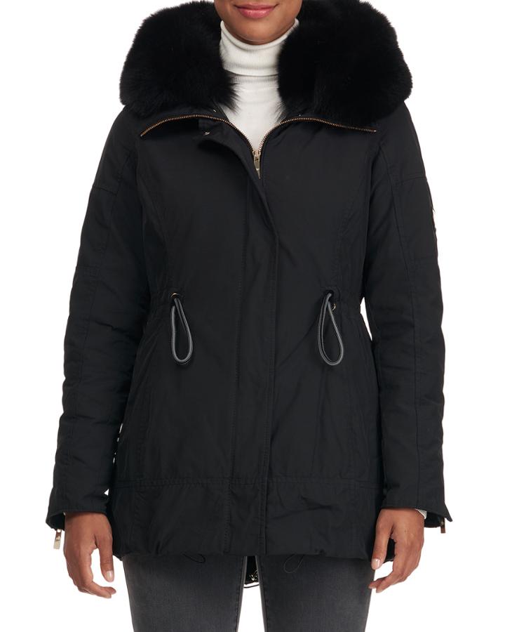 Apres-ski Fox Fur Trim Parka