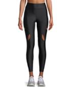 High-waist Cutout-knee Active