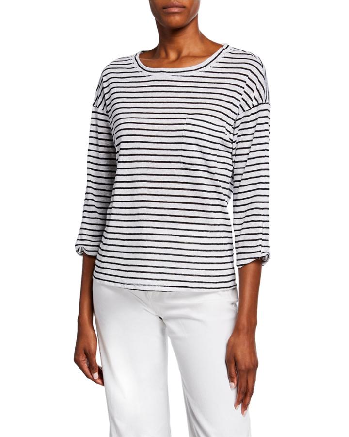 Emmett Striped Linen