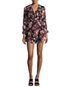 Josada Floral-print Ruffled