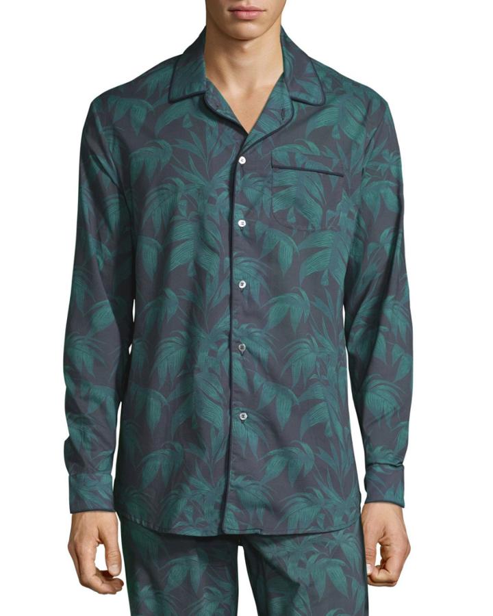 Men's Byron Palm Leaf-print