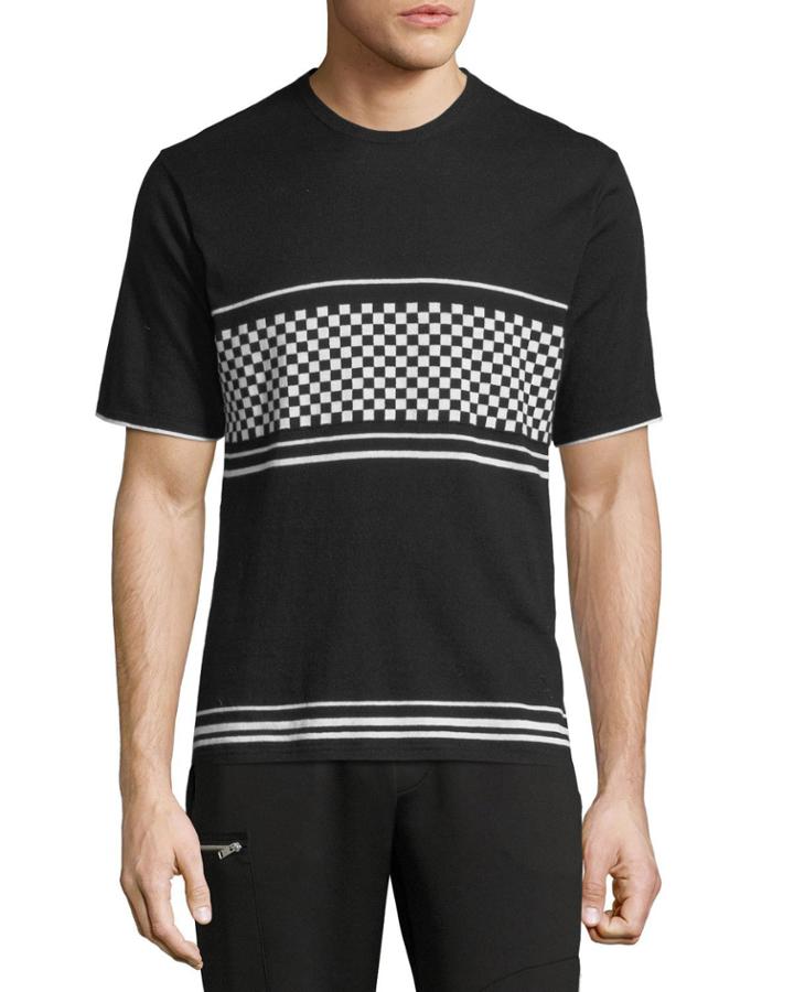 Checker Jersey T-shirt