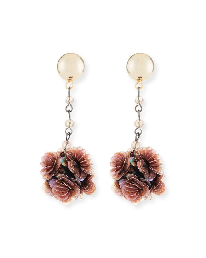 Rumba Sequined Statement Earrings
