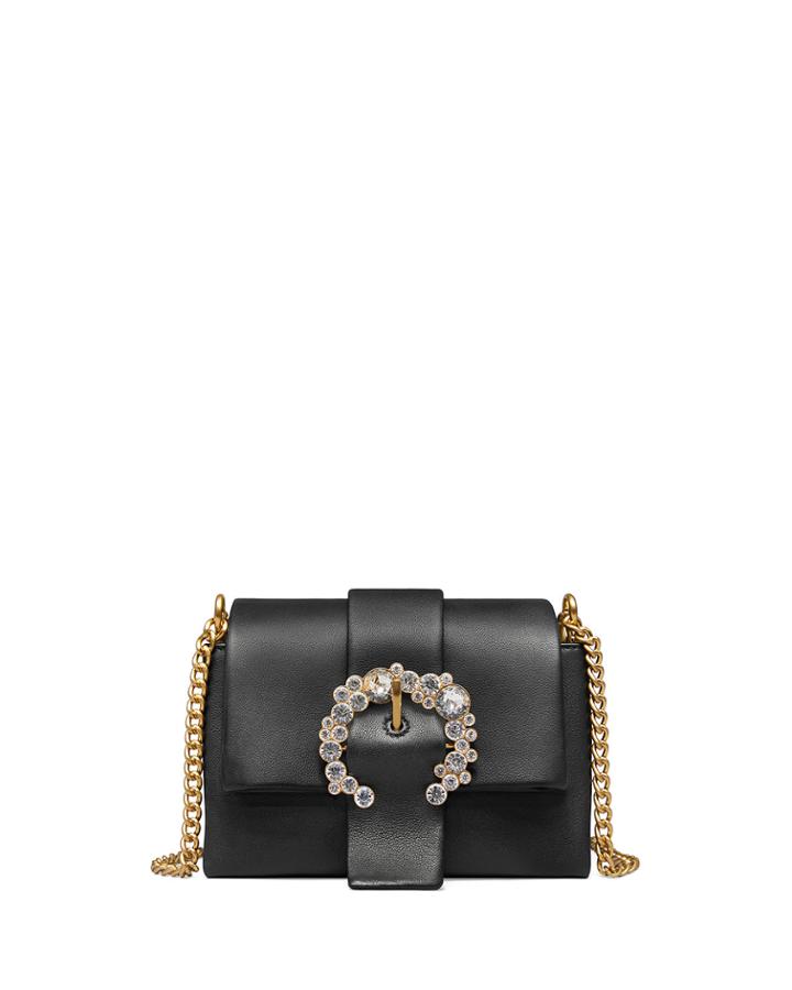 Greer Mini Leather Crossbody Bag