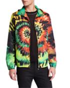 Men's Tie-dye Wind Resistant Jacket
