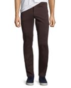 Men's Russell Slim Straight-leg Jeans, Brown