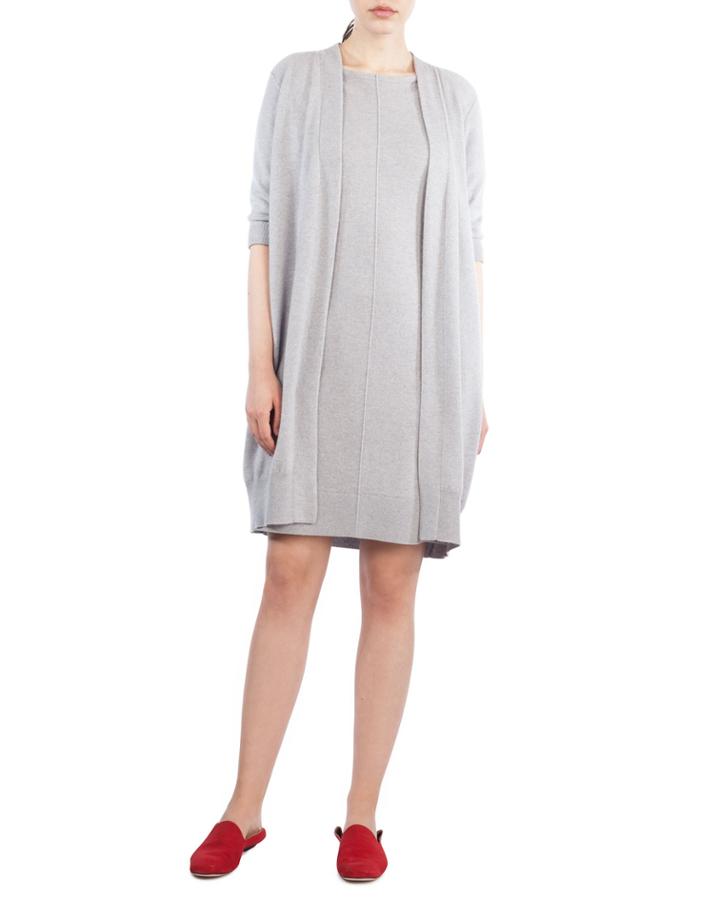 Knit Cashmere Coat Cardigan
