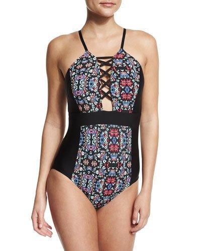 The Wanderer Lace-up One-piece