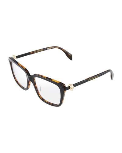 Square Tortoiseshell Acetate Optical Glasses