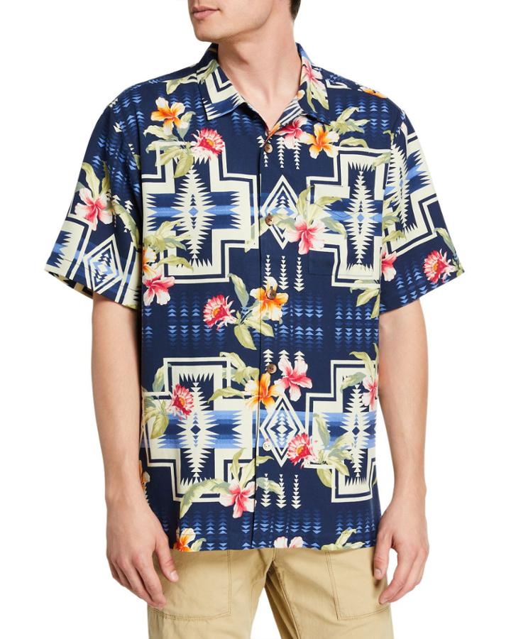 Men's Aloha Harding Silk Camp