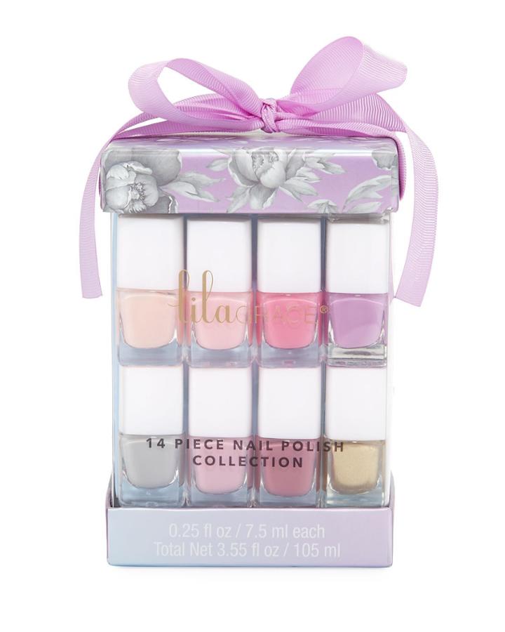 14-piece Nail Polish Cube