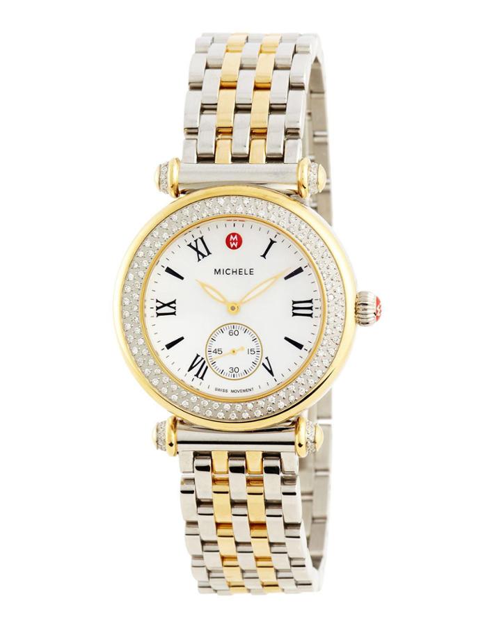 Two-tone Diamond Watch Head