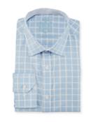 Classic-fit Checkered Dress Shirt,