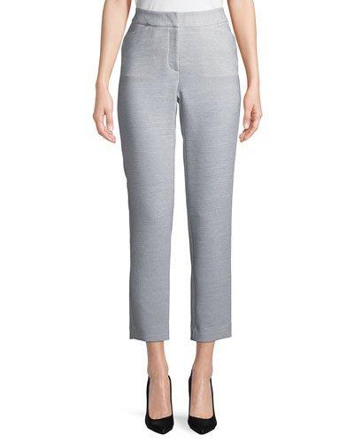 Lucille Stretch Straight-leg Pants