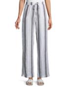 Wide-leg Striped