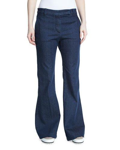 Mid-rise Flare-leg Jeans