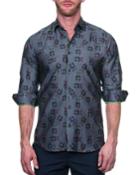 Men's Shaped-fit Fibonacci Dogglass Print