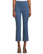 Hina Cropped Straight-leg Pants