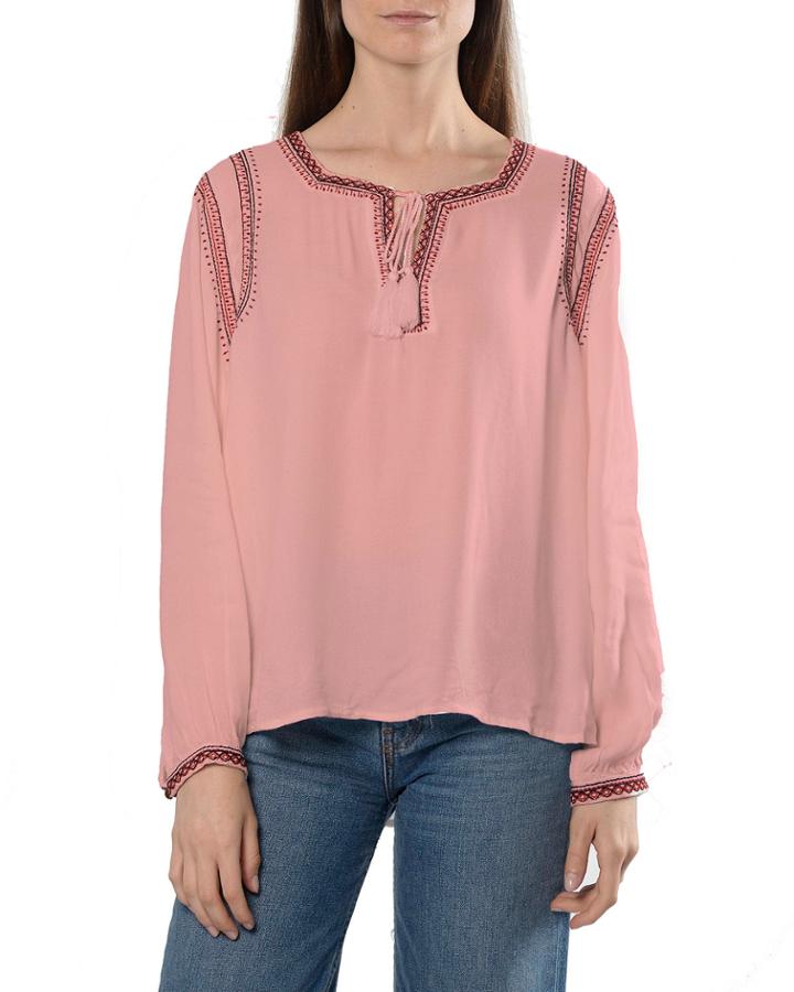 Embellished Top W/tassel