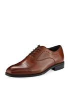Techni-cole Leather Oxford With Rubber