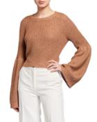Cropped Sweater With
