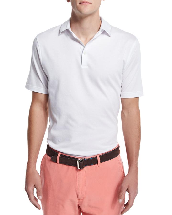 Perfect Short-sleeve Pique Polo