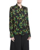 Gosford Button-front Printed