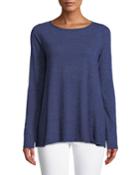 Long-sleeve Slub