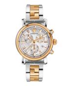 38mm Day Glam Two-tone Chronograph Watch,