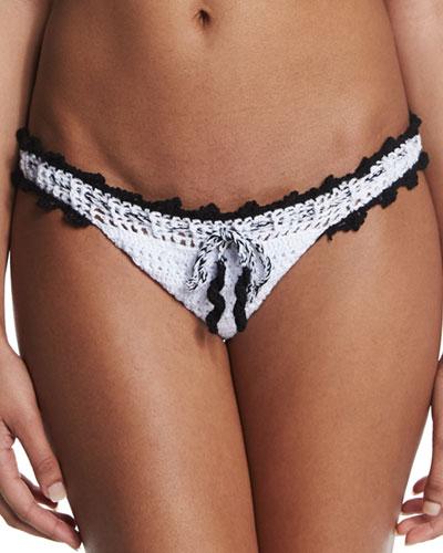 Low-rise Crocheted