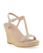 Lili T-strap Wedge Espadrilles