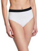 Smocked High-waist Bikini Bottoms