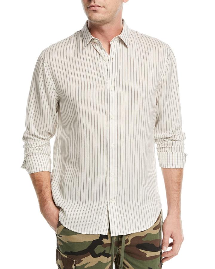 Vintage Striped Long-sleeve