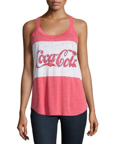 Coca-cola&trade; Tank, White/red