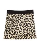 Cheetah-print Mini Skirt,