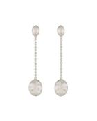 Siviglia 18k Chain Long-drop Earrings