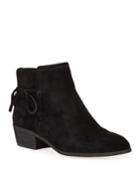 Holmes Suede Side-tie Booties