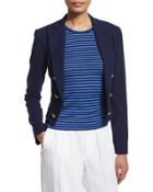 Spencer Slim-fit Jacket, Dark Navy