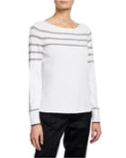 Cable Knit Striped