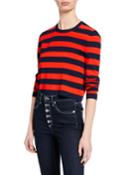 Broome Striped Cropped