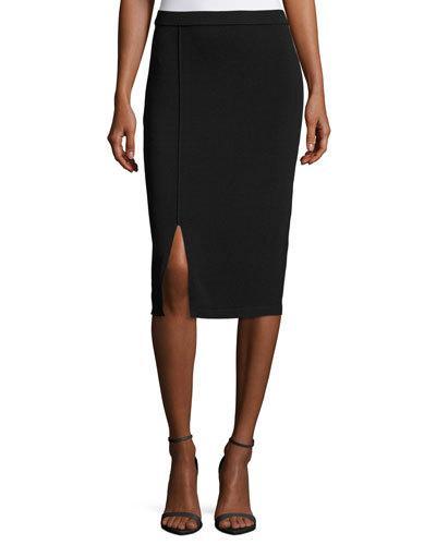 Front-slit Knit