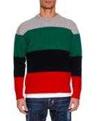 Men's Multicolor Wool Pullover