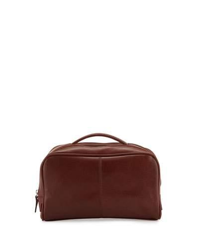 Leather Travel Bag, Brown