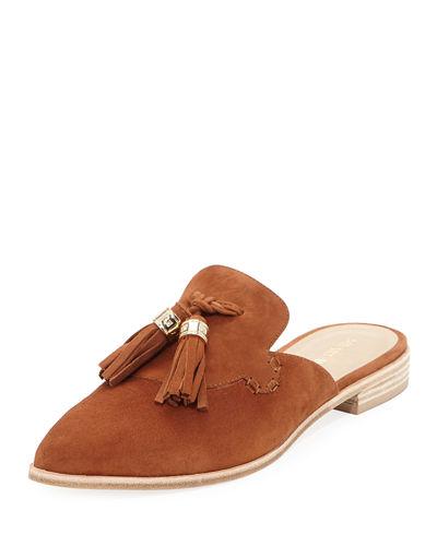 Slide Along Suede Tassel