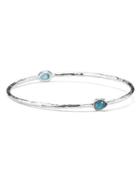 Rock Candy&reg; 2-stone Bangle Bracelet In London Blue Topaz