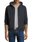 Maglia Zip-front Reversible Hoodie