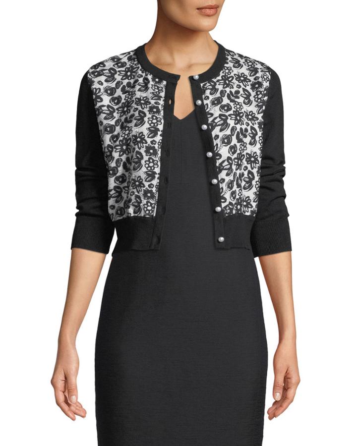 Contrast Lace-front