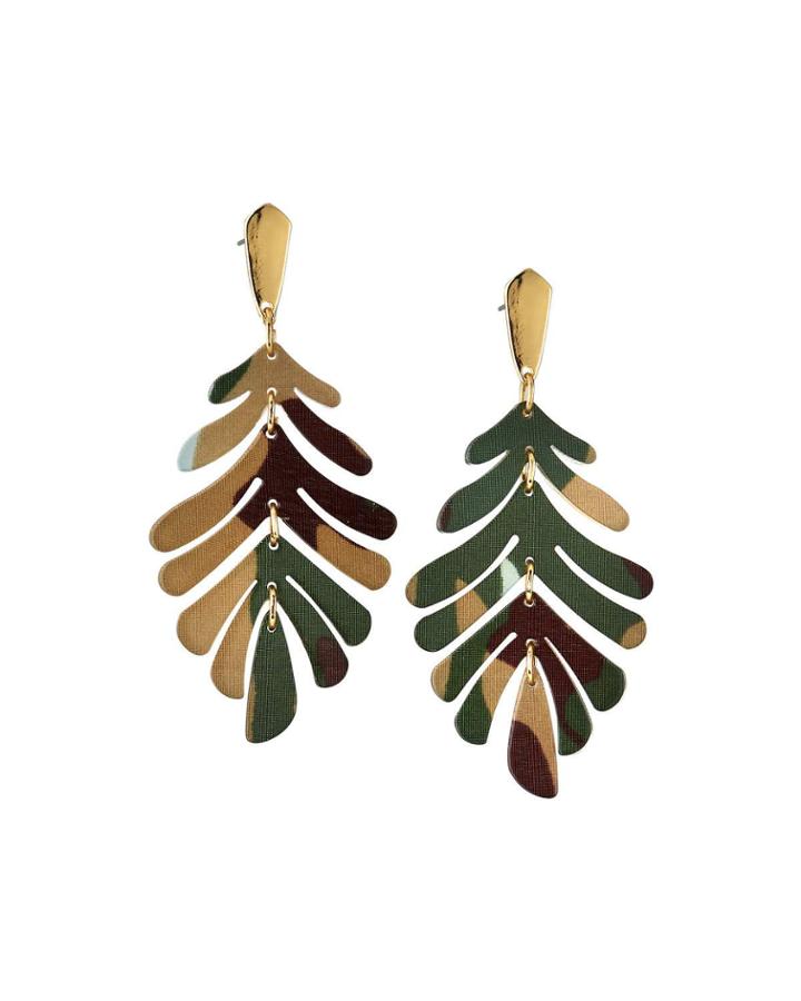 Leaf Drop Earrings
