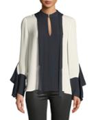 Karissa Long-sleeve Two-tone