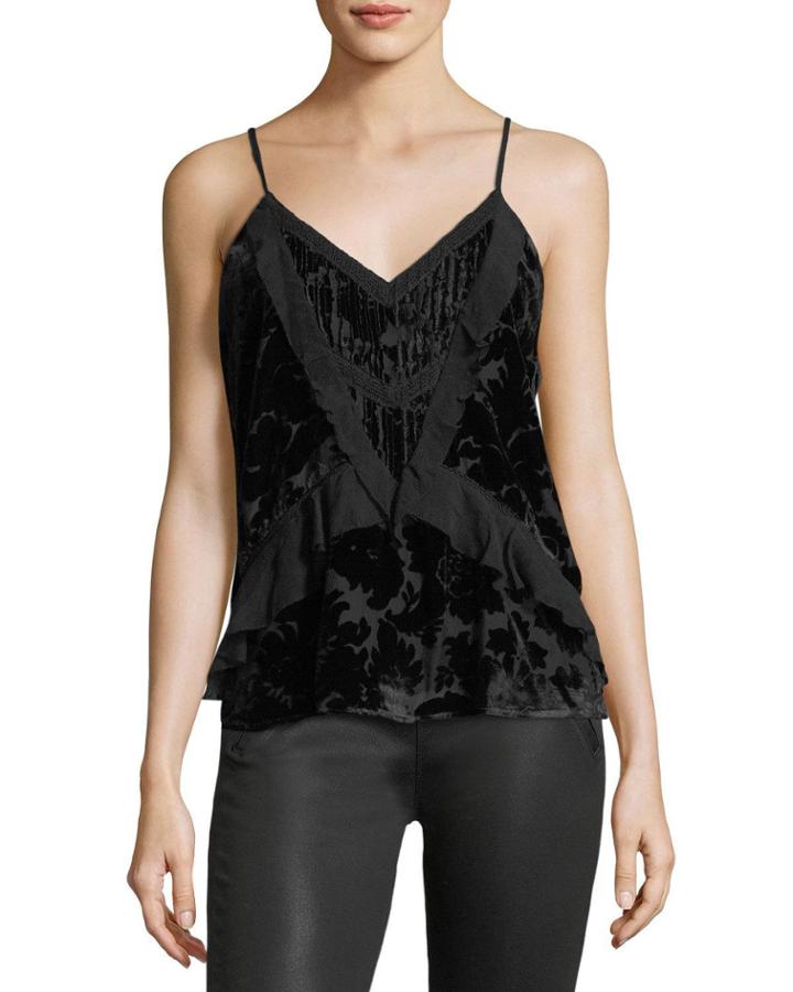 Paris Velvet Georgette Camisole Top
